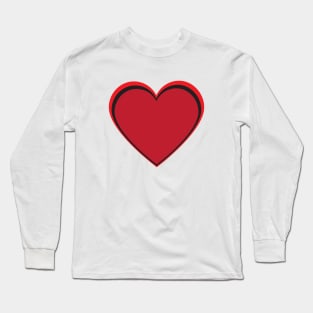 Simply Hearts Long Sleeve T-Shirt